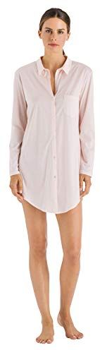 Cotton Deluxe Nachthemd 1/1 Arm 90 Cm Maglia Lunga da Notte, Rosa (Crystal Pink 071334), M Donna