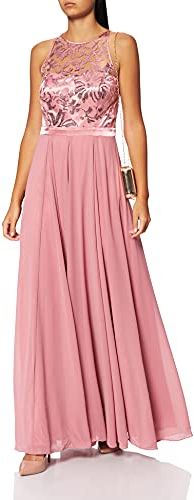 VM 0029/4825 Vestito Elegante, Rosa (Cozy Pink 4443), 38 (Taglia Produttore: 32) Donna