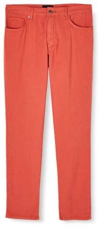 Hackett Texture 5 Pocket Pantaloni, Rosso (238STRAWBERRY 238), W46 (Taglia Produttore: 36) Uomo