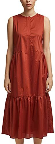 061EO1E324 Vestito, 805/Terracotta, 50 Donna