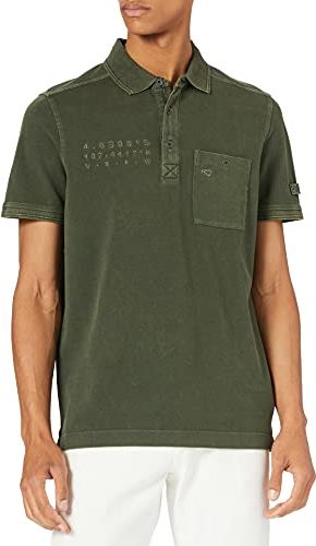 4094615P08 Polo, Verde Foglia, XL Uomo