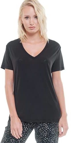 FLOLA00000000MC T-Shirt, Nero, L Donna