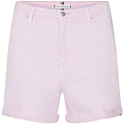 Rome HW Short Hana Jeans Straight, Rosa (Frosted Pink Toh), W24/L30 (Taglia Unica: NI24) Donna