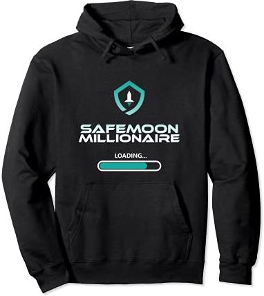 Safemoon Millionaire Divertente HODL Safemoon To The Moon Felpa con Cappuccio