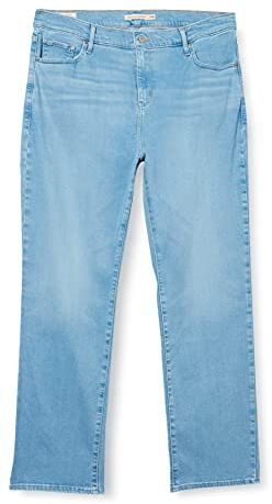 724 PL HR Straight Jeans, Rio Aura Plus, 44 Medium Donna