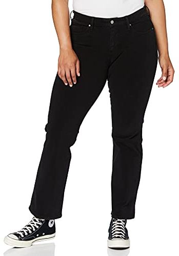 315 PL Shaping Boot Jeans, New Ultra Black Night, 24 S Donna