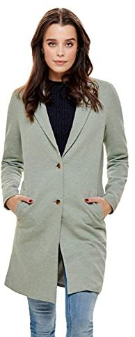 Onlcarrie Mel Coat Otw Giubbotto, Lichen/Detail:Melange, 48 (Taglia Produttore: 42) Donna