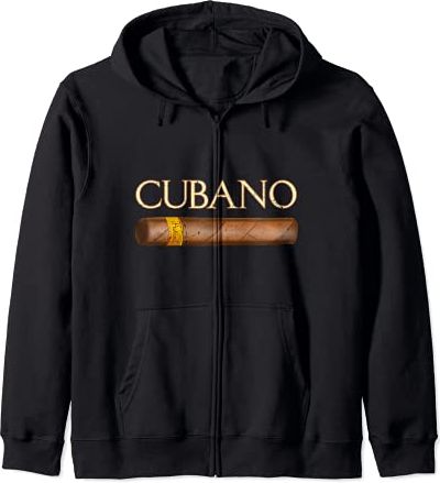 Cubano Cuban Cigar Tee Gift for Men cigar t-shirt Felpa con Cappuccio