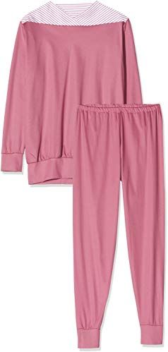 Soft Cotton-43100 Pigiama, Rosa (Telaio 293), L Donna