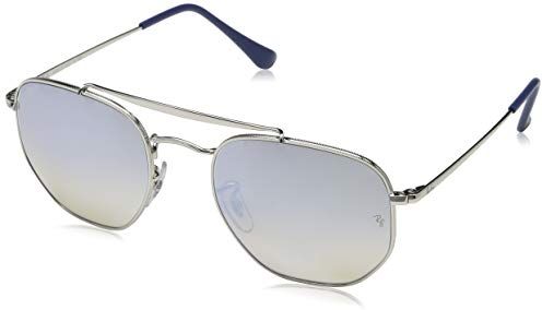 0RB3648 Occhiali da Sole, Blu (Silver), 53.0 Unisex-Adulto