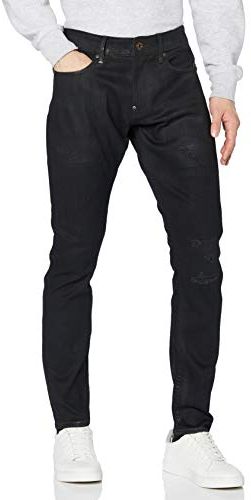 Revend Skinny Jeans, Black Radiant Cobler Restored B472/B997, 30W / 32L Uomo