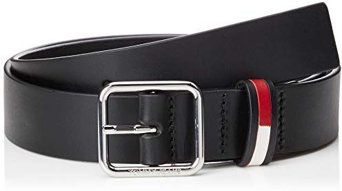 Tjw Square Flag Inlay Belt 3.0 Cintura, Black, 90 Donna