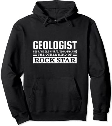 Geologo l'altro tipo di rock star Felpa con Cappuccio