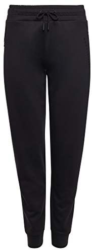 Training Joggers Pantaloni da Tuta, Black, Small Donna