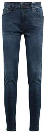 Echo Multiflex Jeans Skinny, Blu (Denim Black Blue 76214.0), W38/L34 (Taglia Produttore: 38.0) Uomo