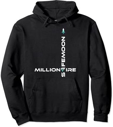 Safemoon Millionaire Divertente HODL Safemoon To The Moon Felpa con Cappuccio