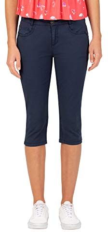 Slim Salometz 3/4 Pantaloncini, Blu (Total Eclipse 3393), W32 (Taglia Produttore: 32) Donna