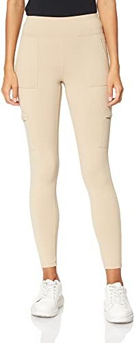 Leggings_Militar, Bianco, S Donna