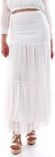 Darla Skirt Gonna, Bianco, S Donna