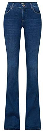 Stella Flare Jeans a Zampa, Blu (Medium Blue 9), 23 W / 30 L Donna