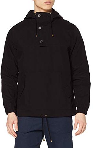 Marchio Amazon - find. Cotton Cagoule, Giacca Uomo, Nero, XL, Label: XL