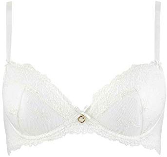 reggiseno donna push up Donna Belle D'Ispahan Bianco PERLE Taglia EU: 80C (Taglia FR: 95C)