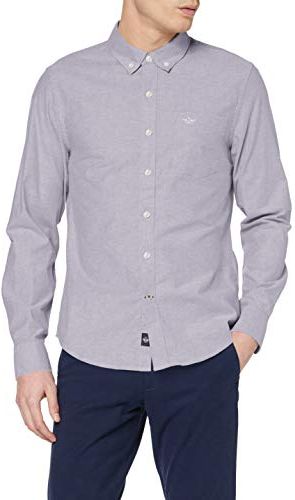 Stretch Shirt Camicia, Oxford Medium Grey Heather, XL Uomo