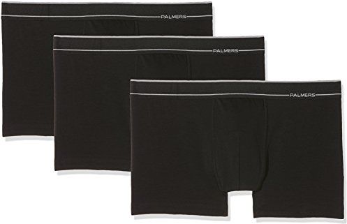 Sport Cotton Pants 3er Pack Boxer a Pantaloncino, Nero (Schwarz 900), XL (Pacco da 3) Uomo