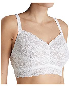 Nsn Curvy Soft Bra Sweetie reggiseno - Bianco (White) - X-Large