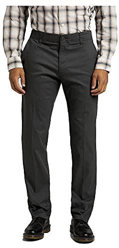 Extreme Motion Chino Pantaloni, Grigio, 33W / 34L Uomo