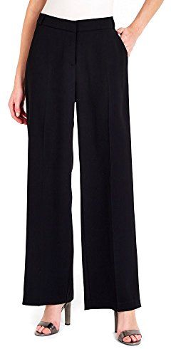 Sash Belt Pantaloni, Nero (Black), 46 Donna