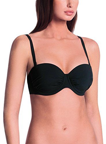 Bikini-Oberteil Cosima, Nero (Schwarz 001), 40 (Taglia Del Produttore:38F) Donna