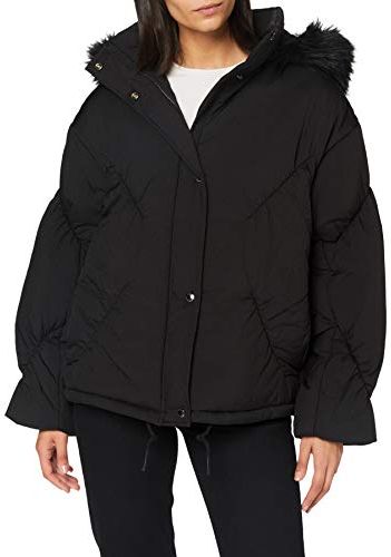 Blouson Jacket 35 Piumino Alternativo, Black, XL Donna