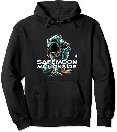 Safemoon Millionaire HODL Divertente Safemoon To The Moon Felpa con Cappuccio