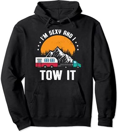 I'm Sexy and I Tow It, diverte camioncino da traino da uomo Felpa con Cappuccio