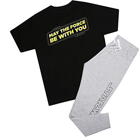 May The Force Be with You Pyjama Set Pigiama, Multicolore, XX-Large Uomo