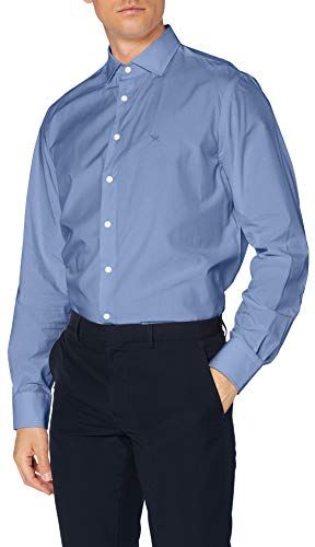 Hackett Yarn Dyd Pop Camicia Formale, Blu (5iaavio 5ia), 52 (Taglia Produttore: XXX-Large) Uomo