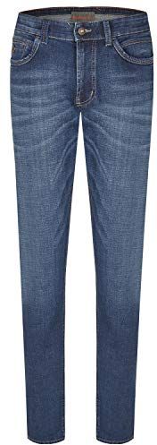 Herren Cross Denim Jeans Harris Straight, Blu 42, 40W x 32L Uomo