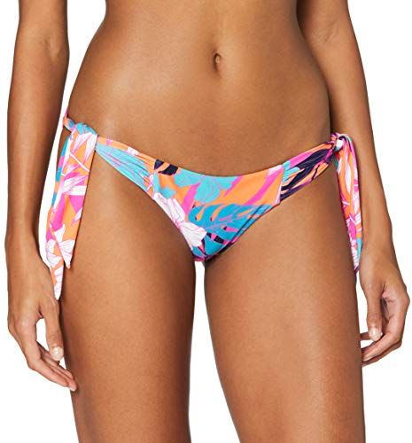 Copacabana Tie Side Hipster Slip Bikini, Multicolore (Ultra Pink Ultra Pink), 48 (Taglia Unica: 16) Donna