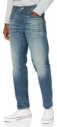 Alum Relaxed Tapered Jeans, Antic Faded Lagoon B988/A942, 33W/ 34L Uomo