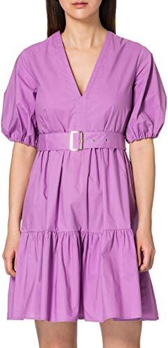 NUVOLOSO 1 Vestito Casual, Y61_Orchidea Iris, 40 Donna