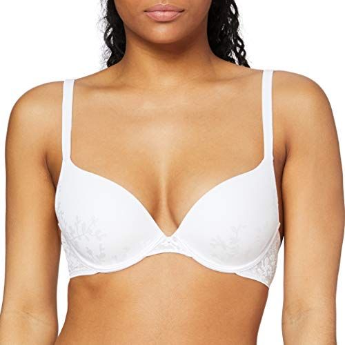 Body Make-Up Blossom WHUM Reggiseno, Bianco (White 03), 4B Donna