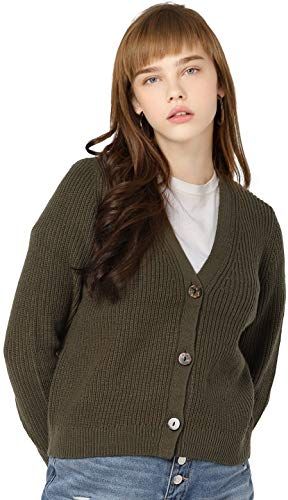 ONLJENNIE Life L/S Cardigan CC Knt Maglione, Kalamata, M Donna