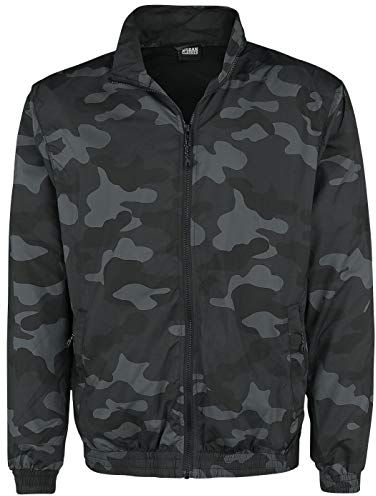 Camo Track Jacket Giacca Sportiva, Multicolore (Darkcamo 00707), Medium Uomo