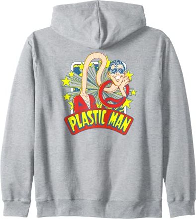 Plastic Man Stars Felpa con Cappuccio