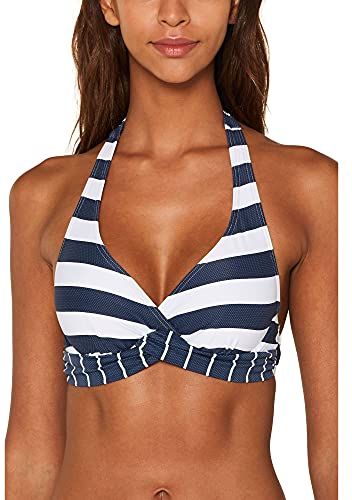 North Beach UW Halter Bikini Top, Blu (Dark Blue 405), 46 (Taglia Produttore: 44 B) Donna