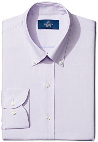 Slim Fit Solid Pocket Options Camicia, Viola (Purple), 17 38