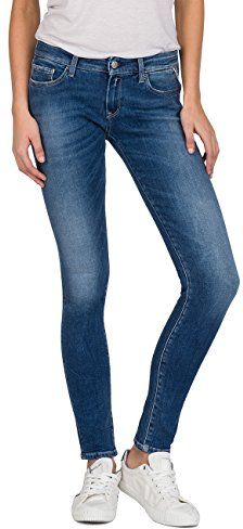 Raissa Jeans Skinny, Blu (Mid Blue Denim 9), W27/L30 Donna