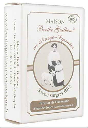 Savon surgras bio infusion camomille amande 100g