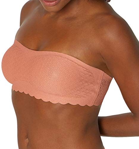 Zero Feel Lace Bandeau Reggiseno a Fascia, Beige (Indian Summer 6802), 0A (Taglia Unica: Small) Donna